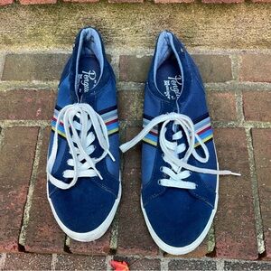 Original Penguin ans Musinger Suede and Canvas Sneakers
